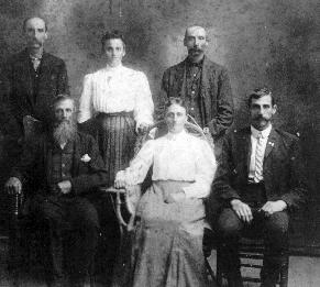 Picture of Ephriam Lawrence Bolch, Sr. and 5 of his children